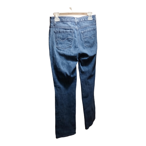 Saint John's Bay SJB Boot Cut Size 4 Long Dark Wash Jeans Fall Winter Wa… - Picture 10 of 12